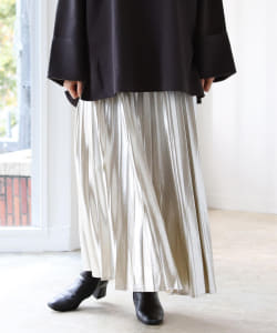BeAMS DOT / グリッター プリーツスカート