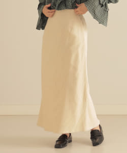 コーデュロイ ロングタイトスカート