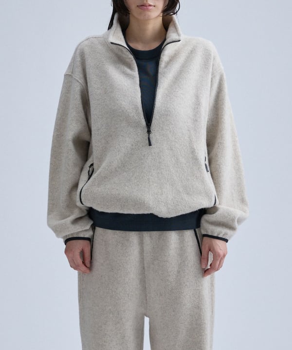Half Zip Fleece Pullover Model：H170 B83 W60 H87　Size：38(M)