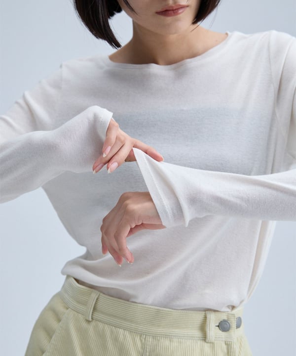 Sheer Longsleeve T-shirt