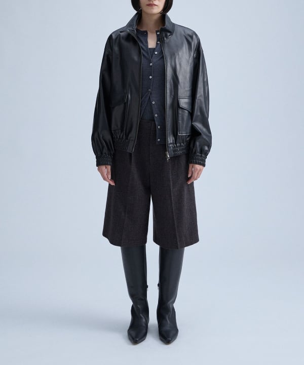 Fake Leather Blouson