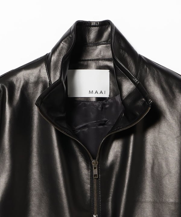Fake Leather Blouson