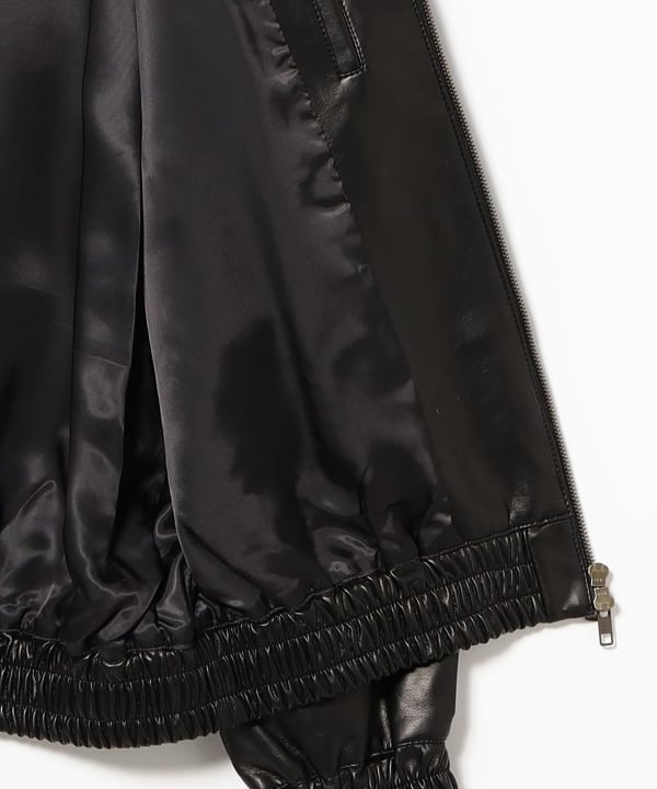 Fake Leather Blouson