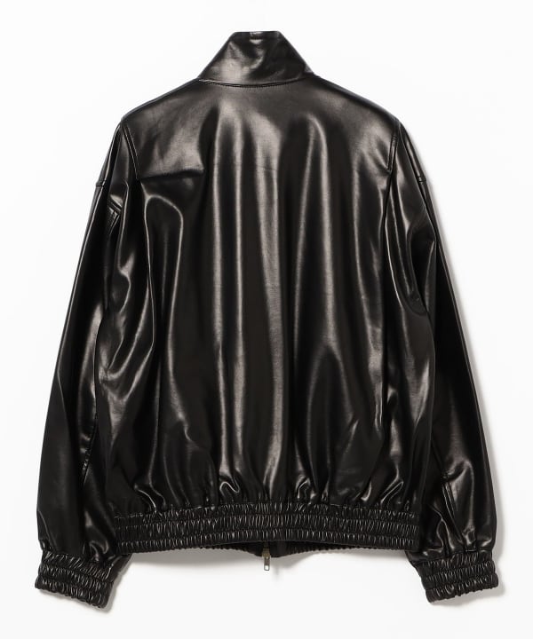 Fake Leather Blouson