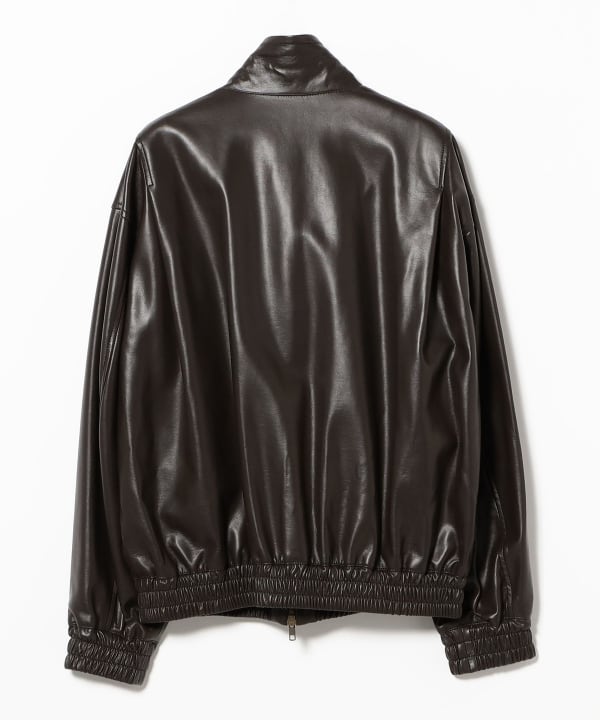 Fake Leather Blouson