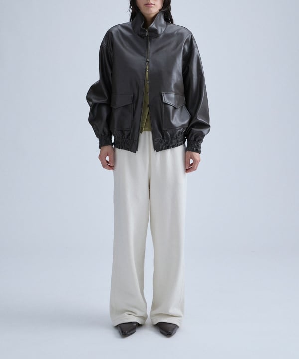 Fake Leather Blouson