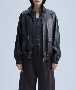 Fake Leather Blouson