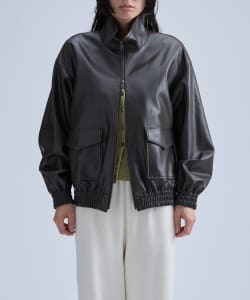 Fake Leather Blouson