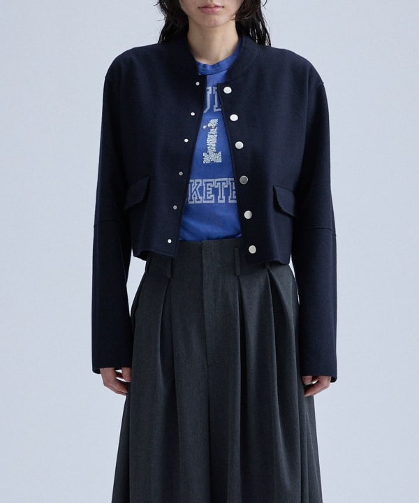 Wool Short Blouson Model：H170 B83 W60 H87　Size：38(M)