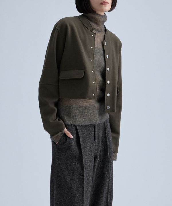 Wool Short Blouson