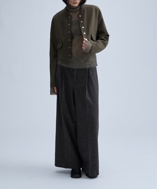 Wool Short Blouson