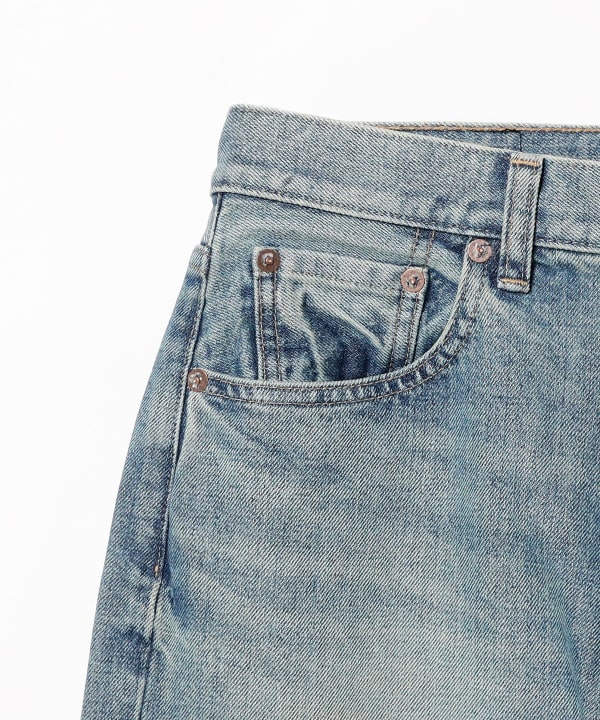 Straight Denim Pants