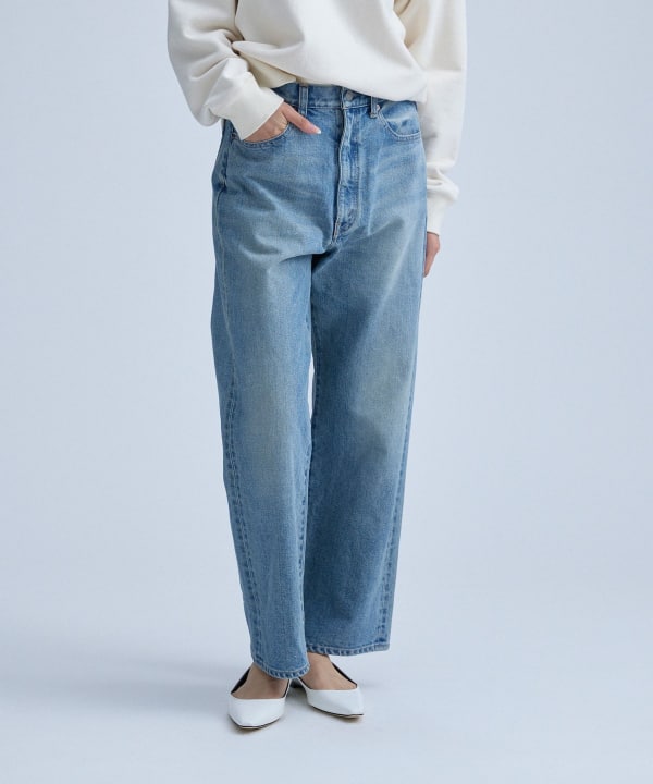 Straight Denim Pants