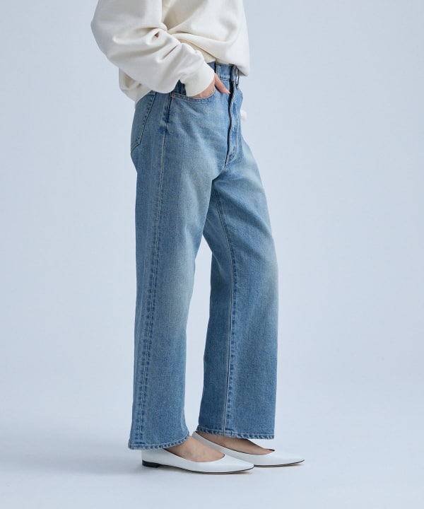 Straight Denim Pants