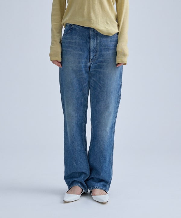 High Waist Denim Pants Model：H170 B83 W60 H87　Size：38(M)