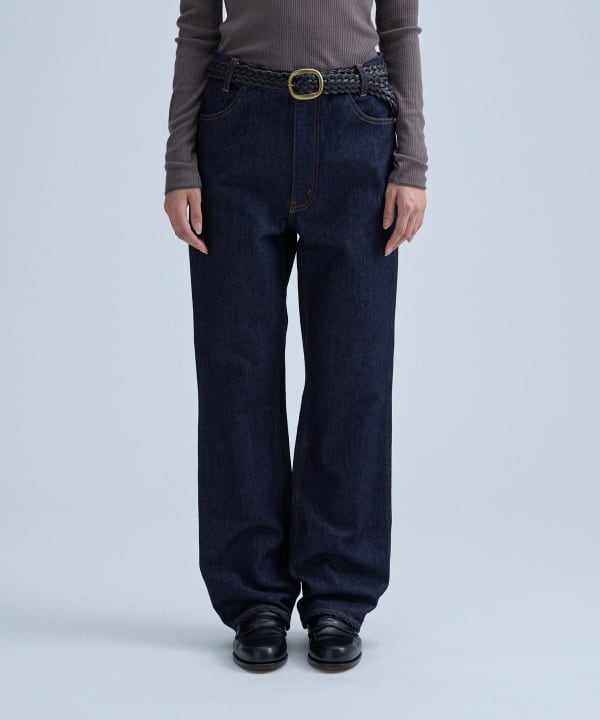 High Waist Denim Pants Model：H170 B76 W59 H86　Size：38(M)