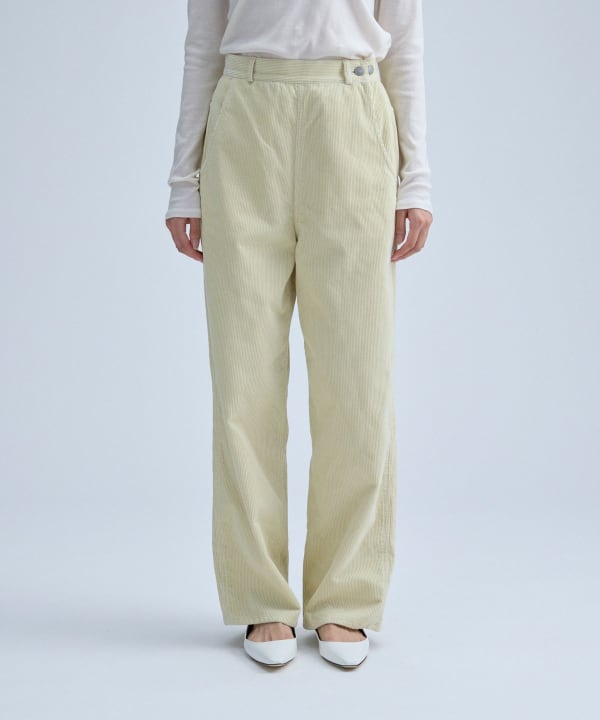 Corduroy Lunch Pants Model：H170 B76 W59 H86　Size：38(M)