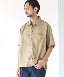 BEAMS LIGHTS / カラーステッチ 半袖 シャツ
