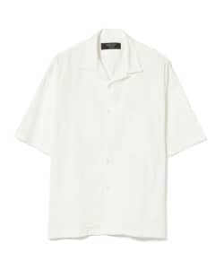 ▲BEAMS LIGHTS / オープンカラー ルーズフィット 半袖シャツ