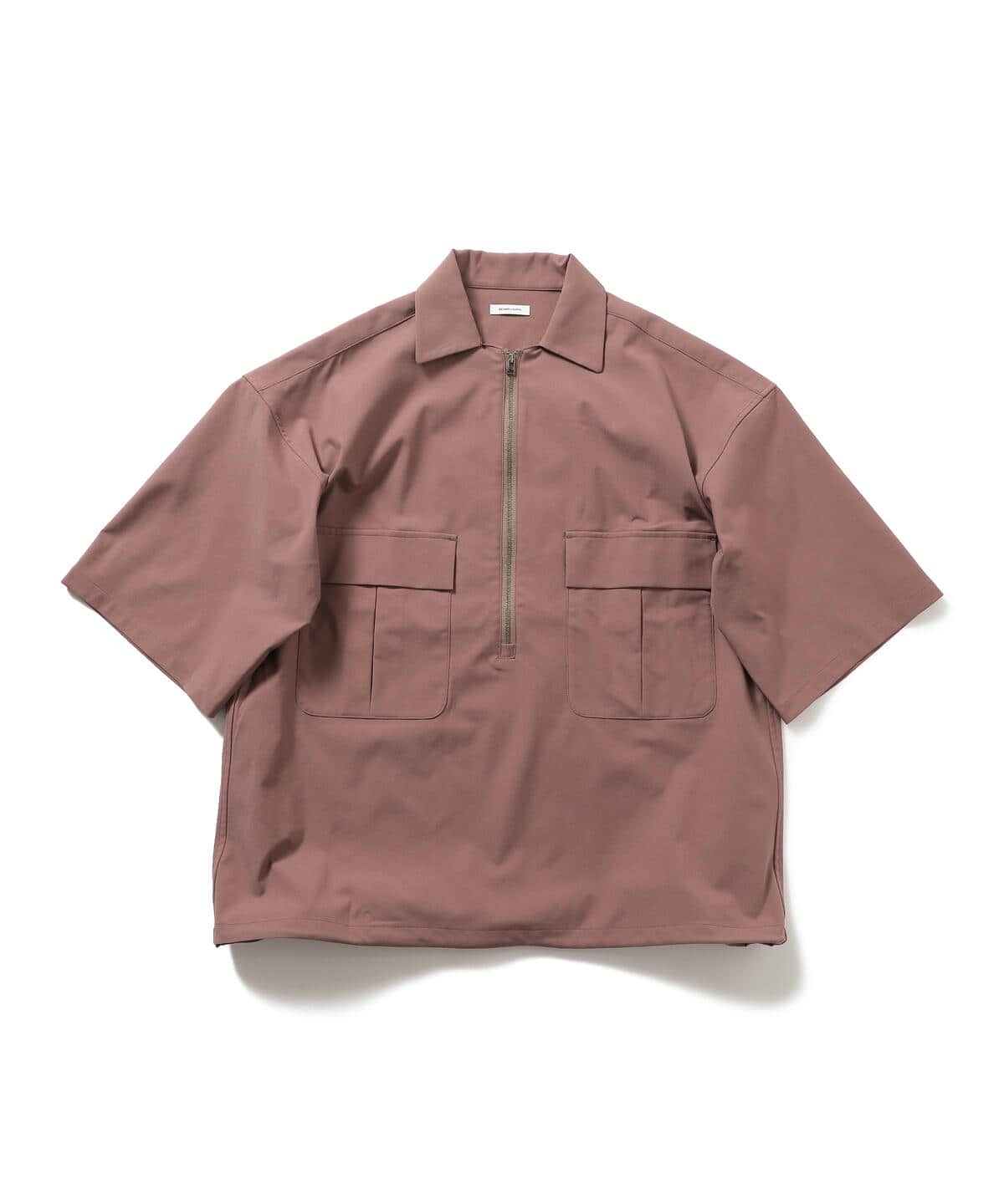 BEAMS LIGHTS ビームス ライツ / オニベジ ハーフジップ シャツ シャツ・ブラウス MEN WINE DYE M BEAMS LIGHTS ビームス ライツ / オニベジ ハーフジップ シャツ シャツ・ブラウス MEN WINE DYE M