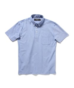 ▲BEAMS LIGHTS / COOLMAXドットポロシャツ