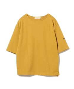 ▲BEAMS LIGHTS / ミニ裏毛クルーネック5分袖スウェット