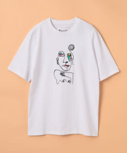 ▲【別注】Encre. / 刺しゅう Tシャツ