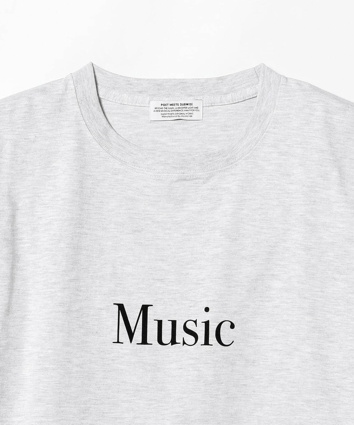 BEAMS LIGHTS（ビームス ライツ）POET MEETS DUBWISE / MUSIC Tシャツ