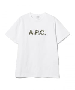 A.P.C. / リバティ ロゴ Tシャツ