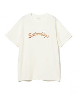Saturdays NYC / Horizon Script Standard SS Tee