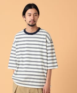 ▲BEAMS LIGHTS / エクストラ ヘビーウェイト ボーダー Tシャツ