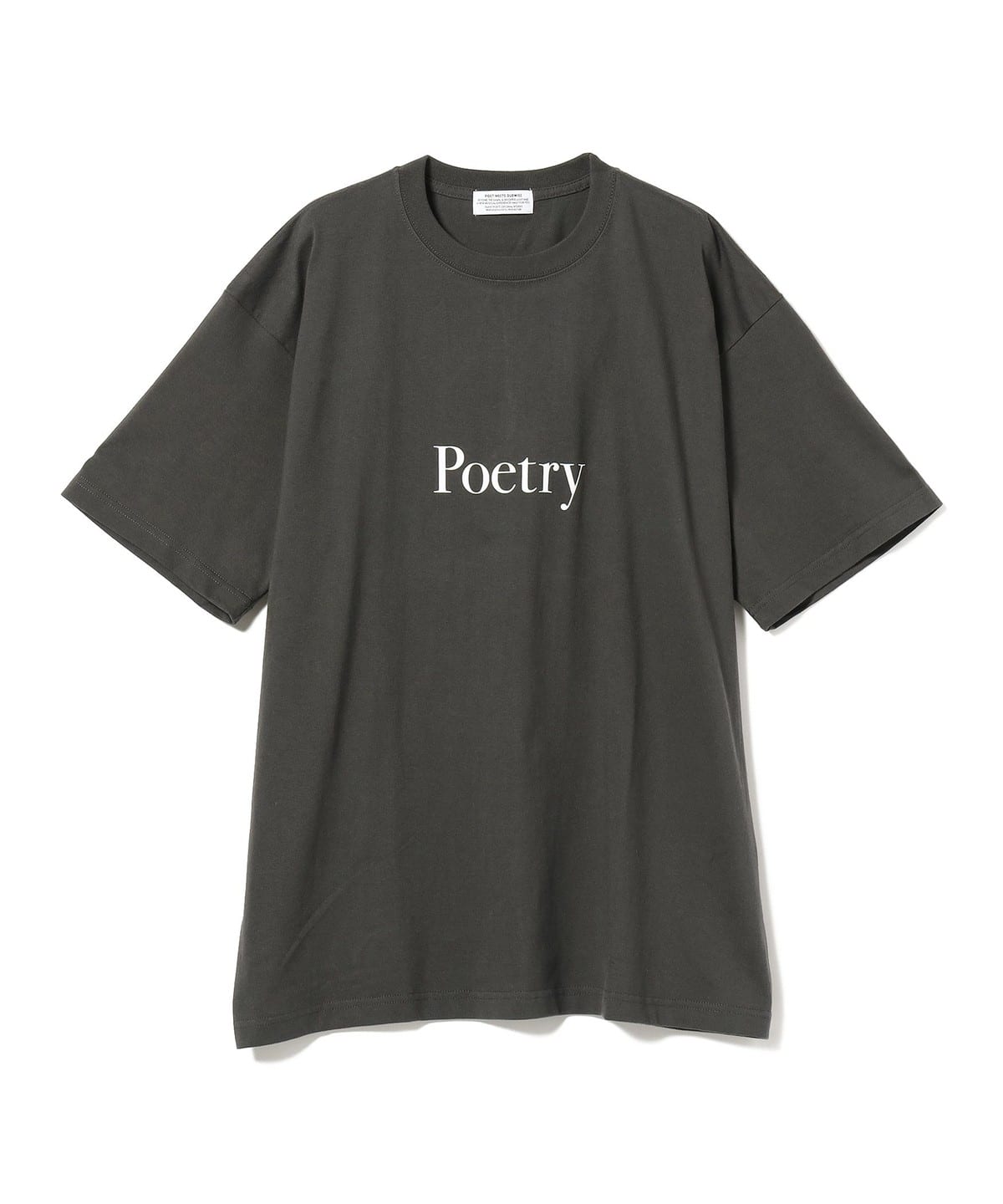 BEAMS LIGHTS（ビームス ライツ）POET MEETS DUBWISE / “POETRY” T