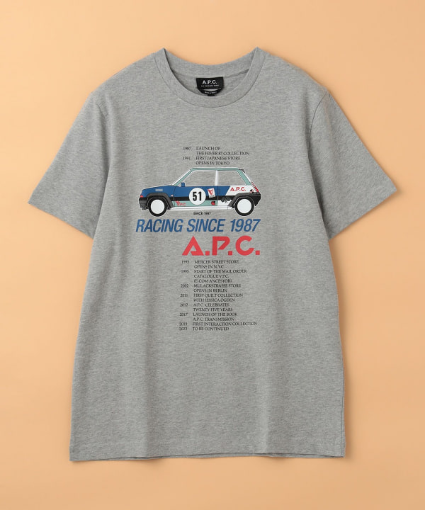 BEAMS LIGHTS（ビームス ライツ）A.P.C. / 『Martin』 Tシャツ（T