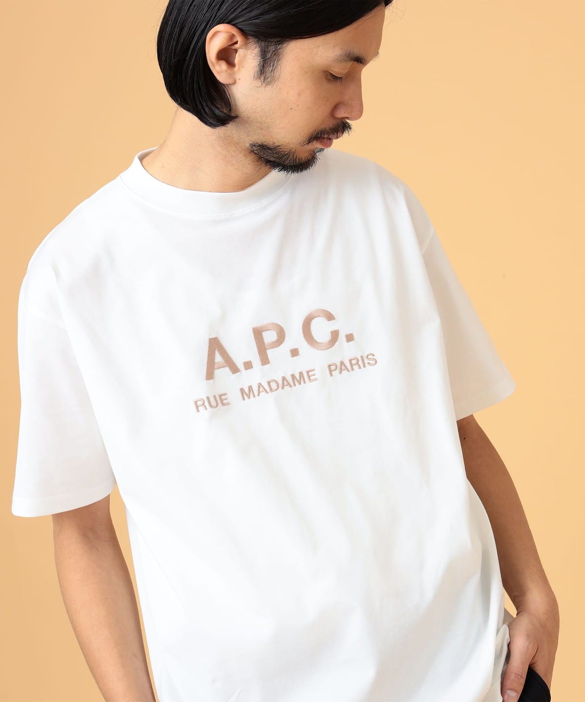 A.P.C  × BEAMS   Tシャツレディース