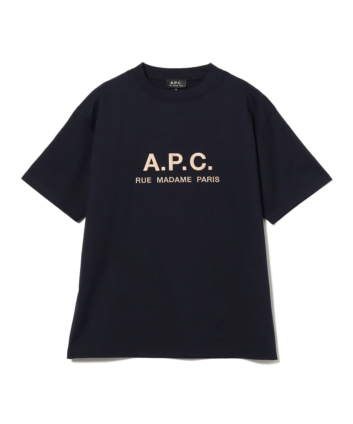 トップ 新品 A.P.C. × BEAMS / 別注 刺繍入り Tシャツ 完売品 | www 