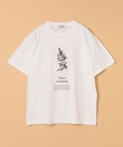 POET MEETS DUBWISE × BEAMS LIGHTS / 別注 Flower in the Echo Tシャツ