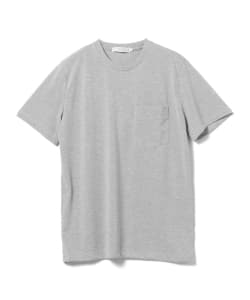 ▲BEAMS LIGHTS / ポリエステルクルーネックポケットTシャツ