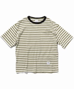 ▲JE MORGAN / マルチボーダービッグTシャツ