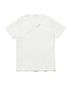 ▲BEAMS LIGHTS / 5スターVネックTシャツ
