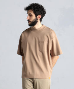 ▲BEAMS LIGHTS / ビルドネック ポンチ Tシャツ