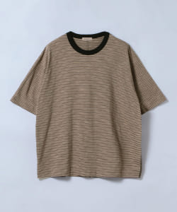 ▲BEAMS LIGHTS / カラーステッチ ボーダー Tシャツ