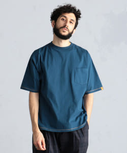 ▲BEAMS LIGHTS / カラースキーム リバースロック Tシャツ