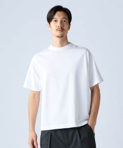 ▲unfil / オーガニックコットン バインダーネック Tシャツ
