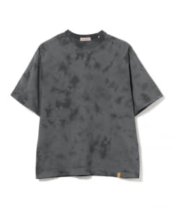 ▲BEAMS LIGHTS / バスケットダイ クルーネック Tシャツ
