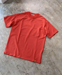 BEAMS LIGHTS / ギザコットン スプレンダーツイスト クルーTシャツ