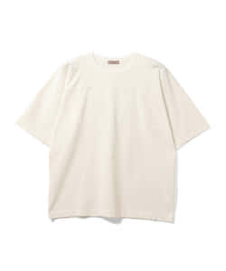 ▲BEAMS LIGHTS / ギザコットン スプレンダーツイスト フットボールTシャツ