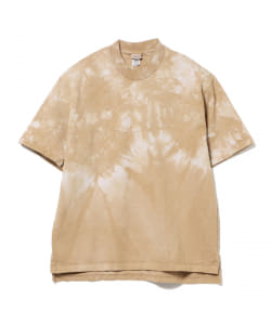 ▲WALLA WALLA / リラックスフィット タイダイ クルーネック Tシャツ