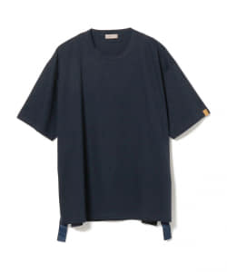 ▲BEAMS LIGHTS / サイドスリット テープＴシャツ