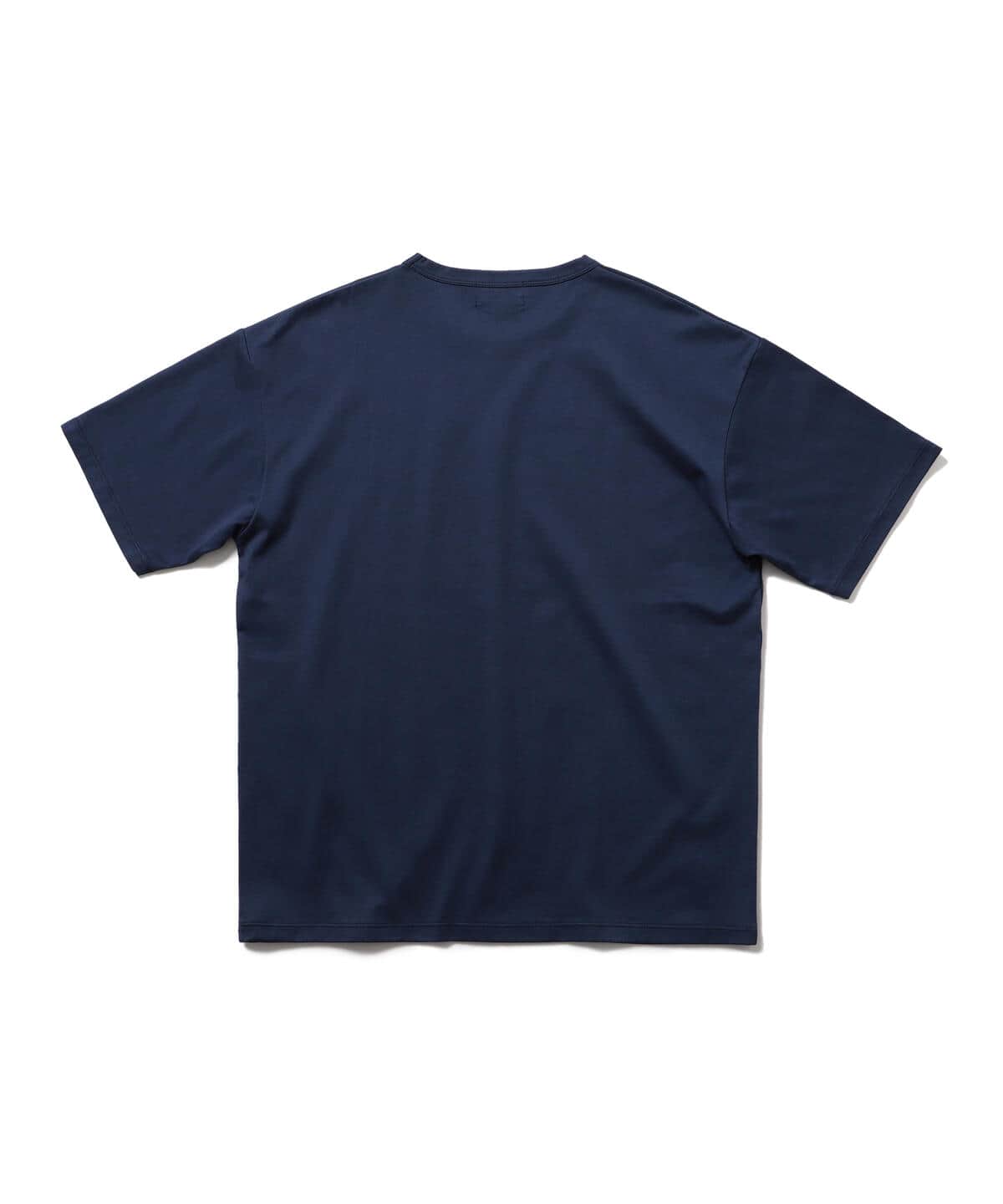 【NAVY】BEAMS / スビンコットン クルーネック