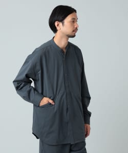 ▲BEAMS LIGHTS / 1440 アクティブ バンドカラーシャツ